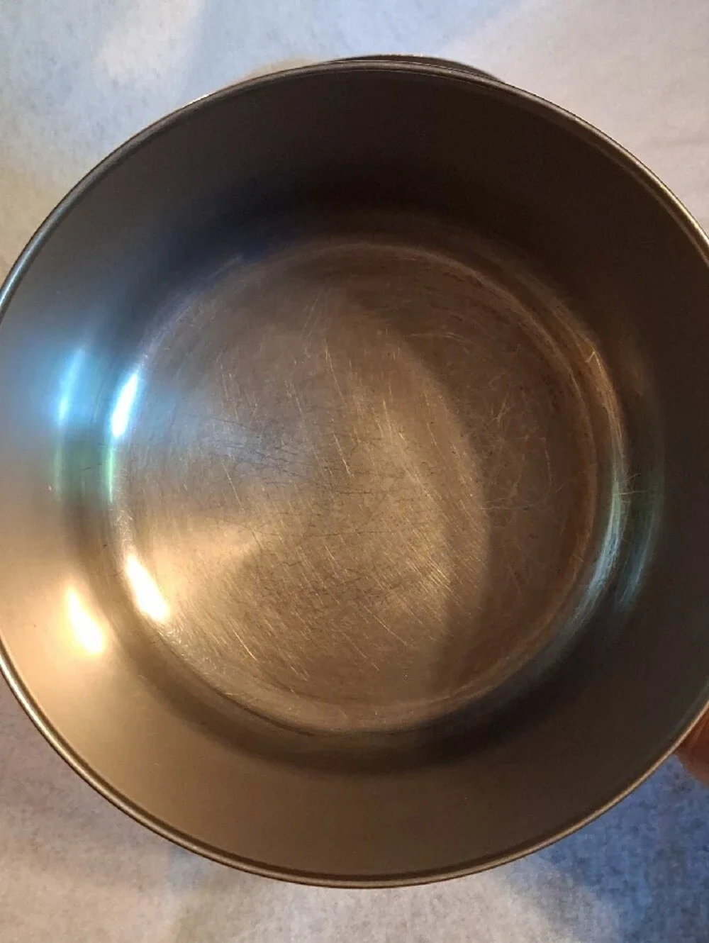 Revere Ware Stainless Steel Saucepan  and Matching Lid 3 Qt.